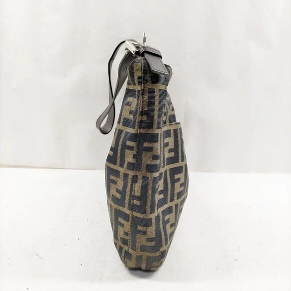 Fendi Hand Bag Brown Canvas 614-082325 - Picture 4 of 14